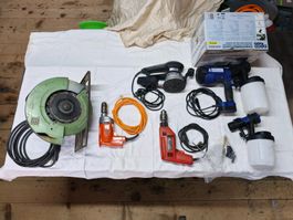 Diverse Elektro Handwerkzeuge