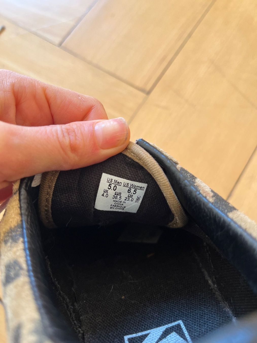 Vans Scarpe da uomo: Vans Sneakers Leo-Muster Grösse 36.5/37 – Usato da Zürich venduto da nina.robin 3