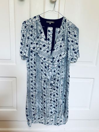Seidenkleid von Patrizia Pepe m Gürtel Gr. 38 -VERSAND 2 CHF