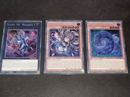 Lot 3 cartes Yu-Gi-Oh état neuf français