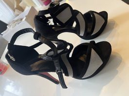 Highheels schwarz / grau