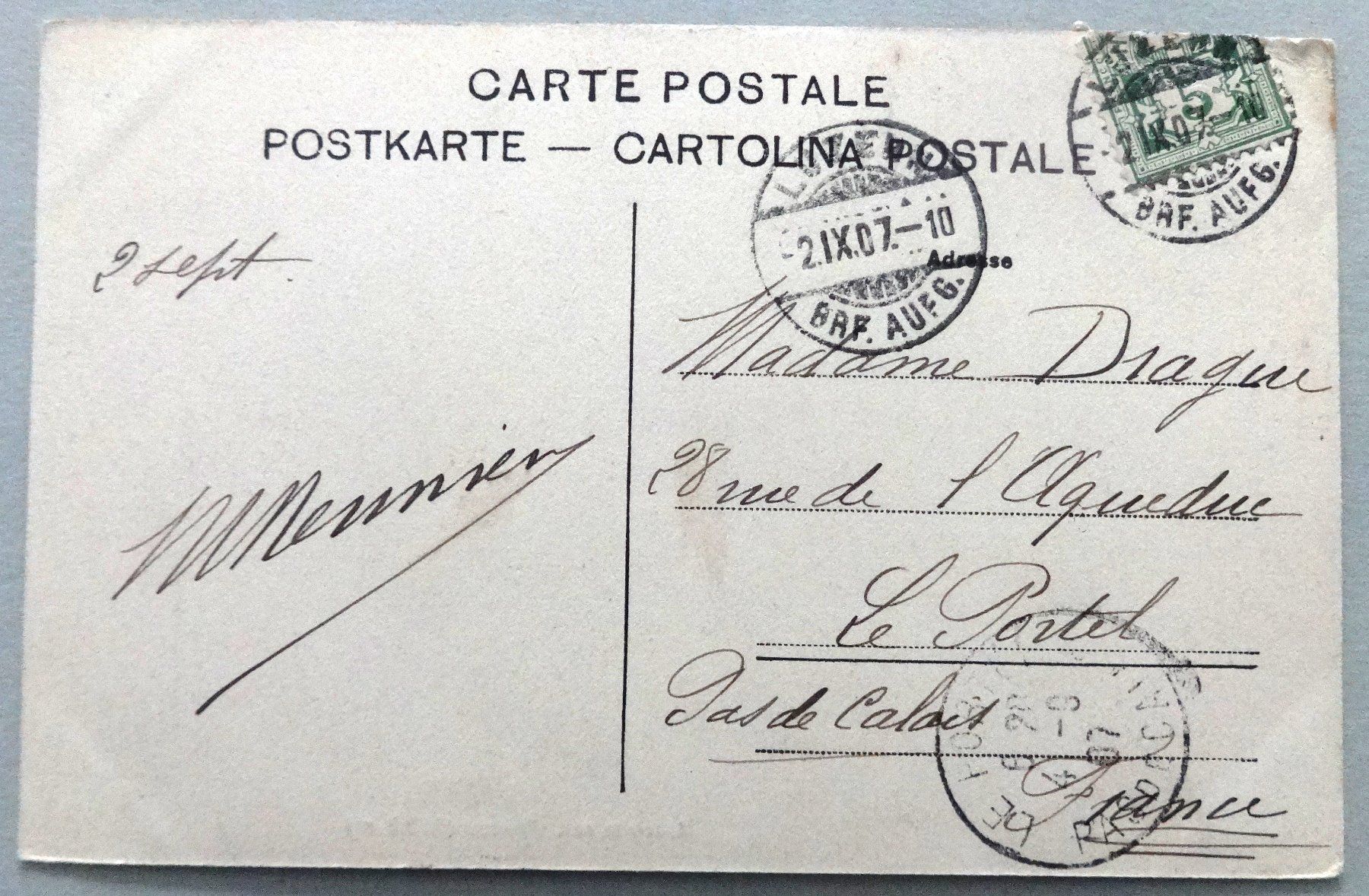 Cartoline postali: Luzern mit Pilatus (2132 m) – Usato da Fétigny venduto da Billy2miny 1