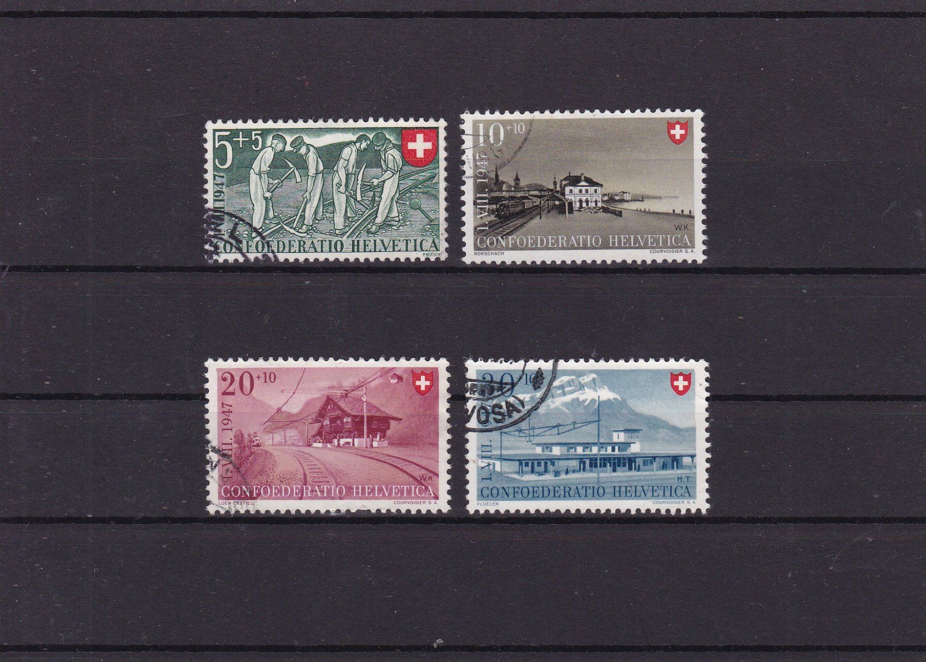 Tutti i francobolli: Bundesfeiermarken 1947 – Usato da Gretzenbach venduto da Sikim