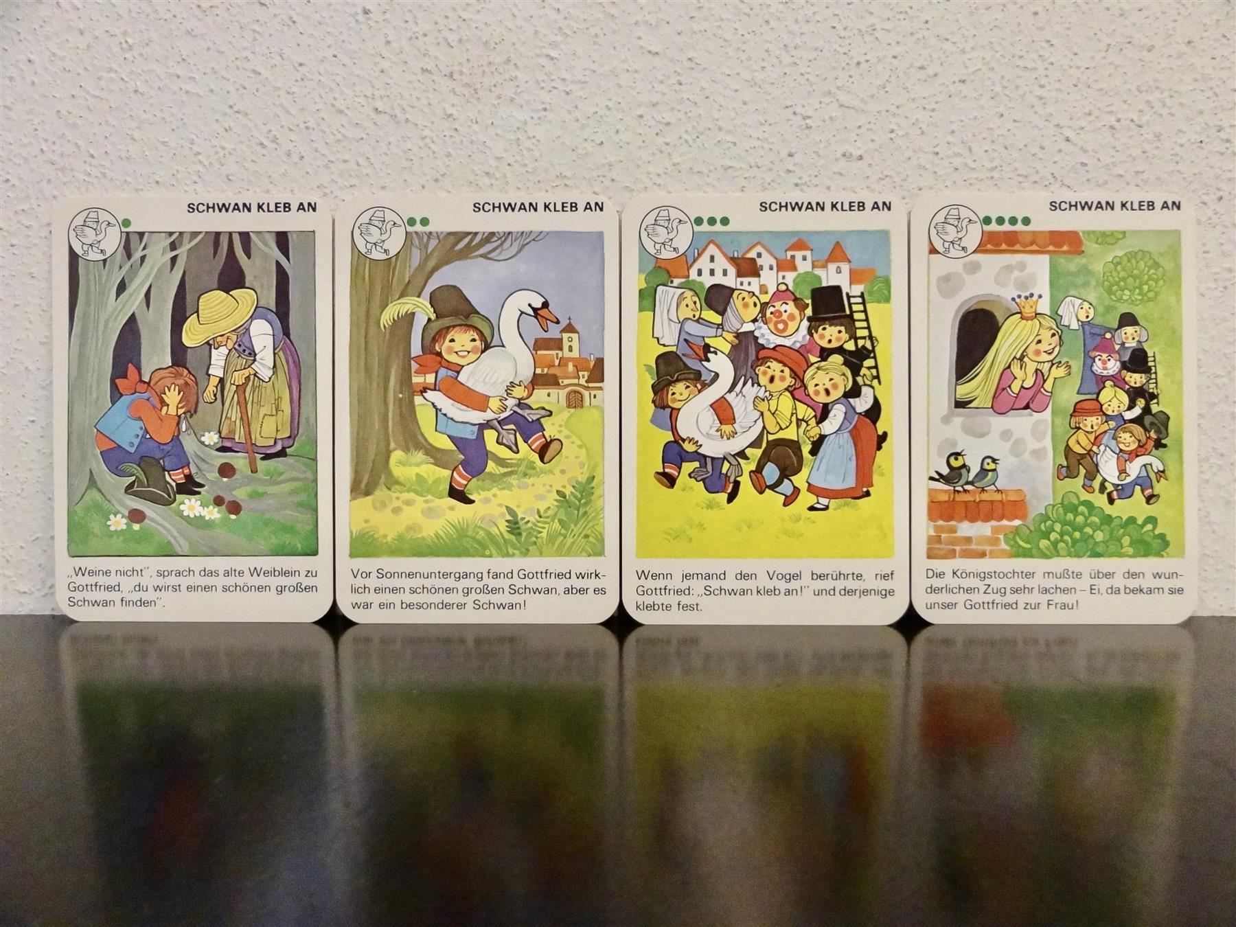 Giochi: schönes altes Quartett TIER-MÄRCHEN – Usato da Kerzers venduto da wisaundso 3