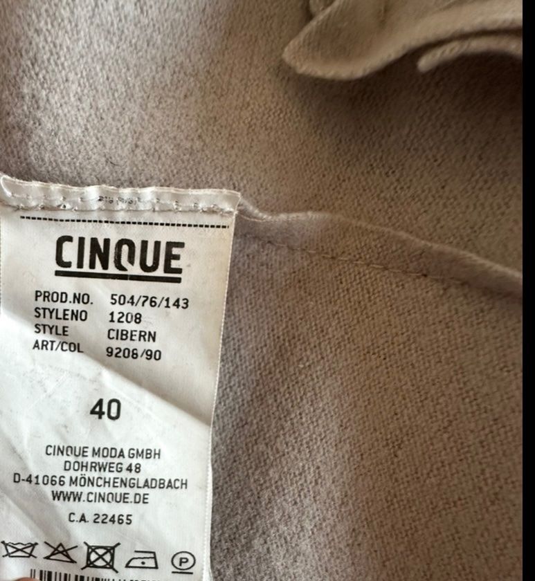 Cinque Giacche: Cinque Woll Blazer Damen 38 – Usato da Liestal venduto da Ballybs 4