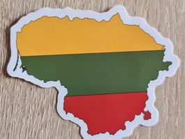 Sticker Aufkleber Litauen