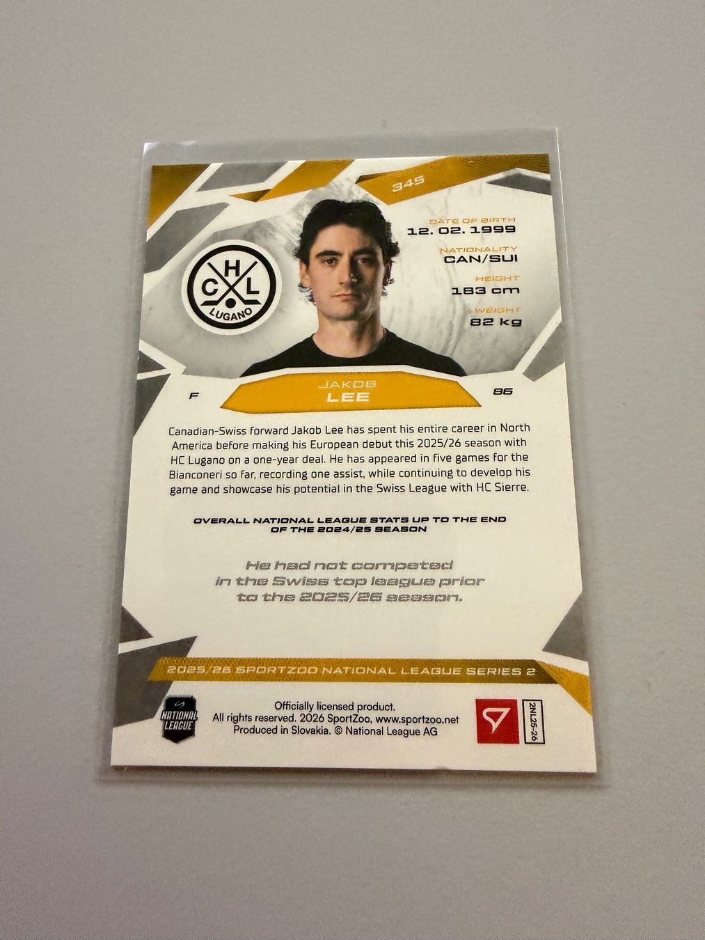 Sportzoo Carte collezionabili: Jakob Lee - Deep Red /20 - Sportzoo – Nuovo (secondo la descrizione) da Adlikon b.Regensdf venduto da olivera24 1