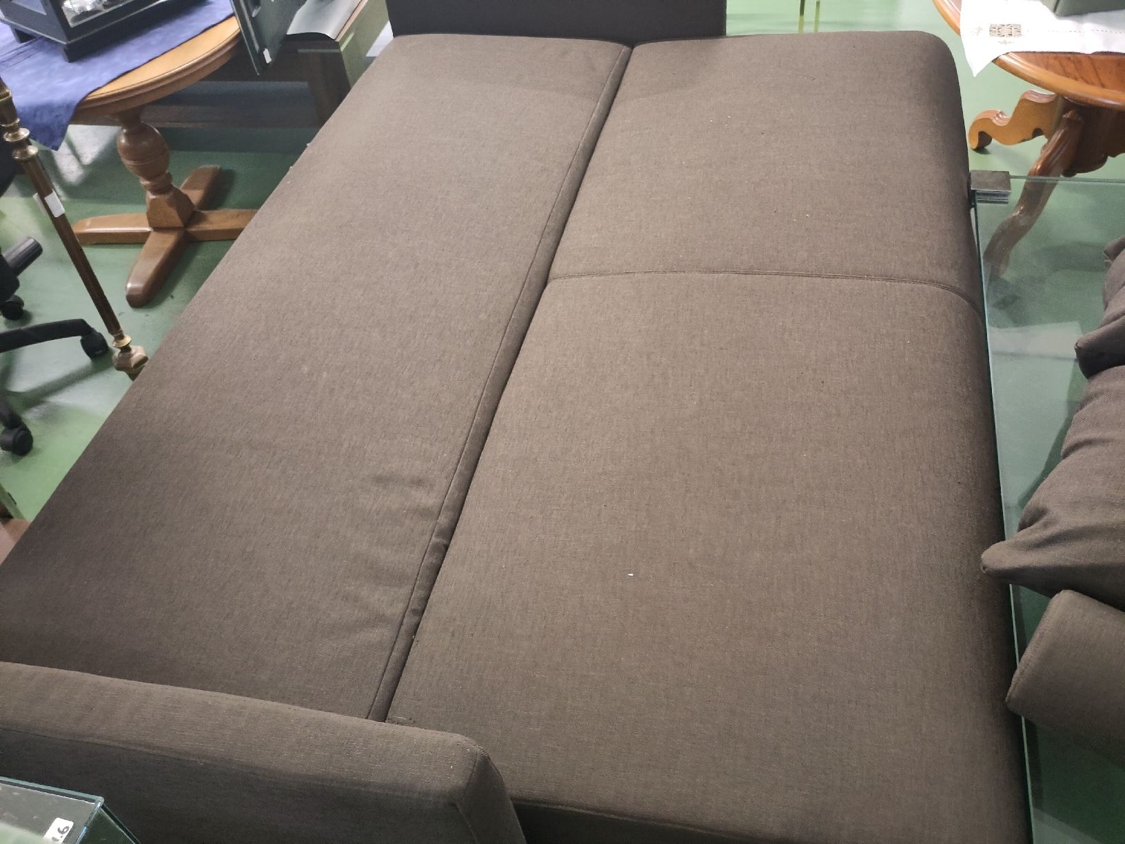 Divani: Bettsofa Stoff in braun  – Usato da Pratteln venduto da Cartonsducoeur_bl 4
