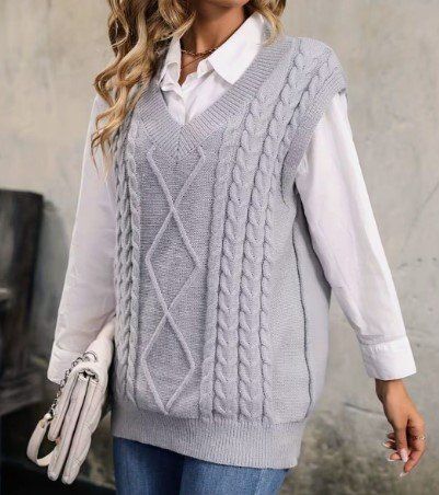 Pullover & Sweatshirts: Pull Gris taille L – Neu (gemäss Beschreibung) aus Crans VS von est_8mbd