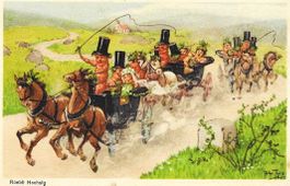 AK RÜEBLIKARTE AARGAU 1931 RÜEBLI HOCHSIG