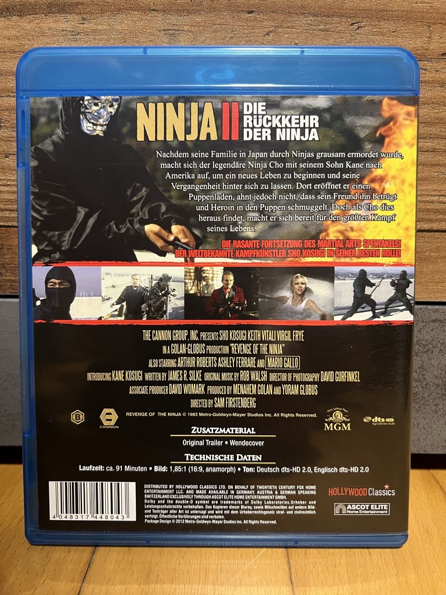 Tutti i DVDs: Die Rückkehr der Ninja – Usato da Aadorf venduto da Schwarzschlumpf1972 1