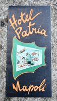 Prospekt Hotel Patria - Napoli ca. 1950er