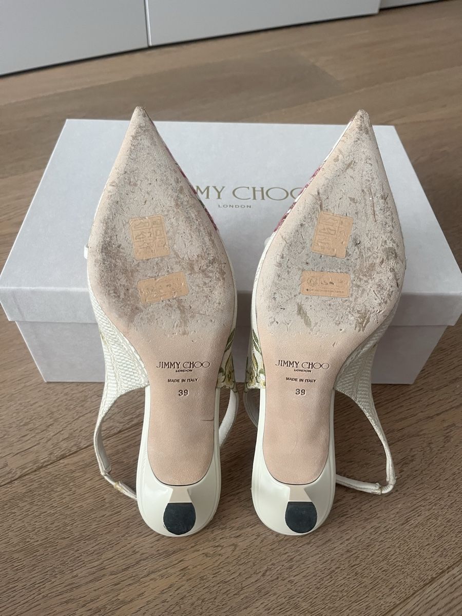 Jimmy Choo Scarpe da donna: Jimmy Choo Slingback-Pumps, Grösse 39 – Usato da zug venduto da Daniil23 3