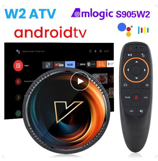 Smart TV Box Android 11 WiFi 4K Google Voice Remote 5G Smart (Neu und ...