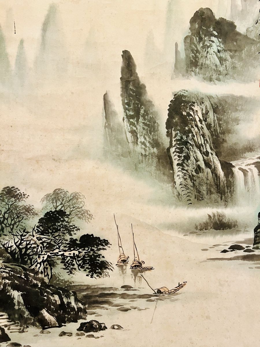 Dipinti: Chinese Painting – Usato da Rüschlikon venduto da topswissvintage 5
