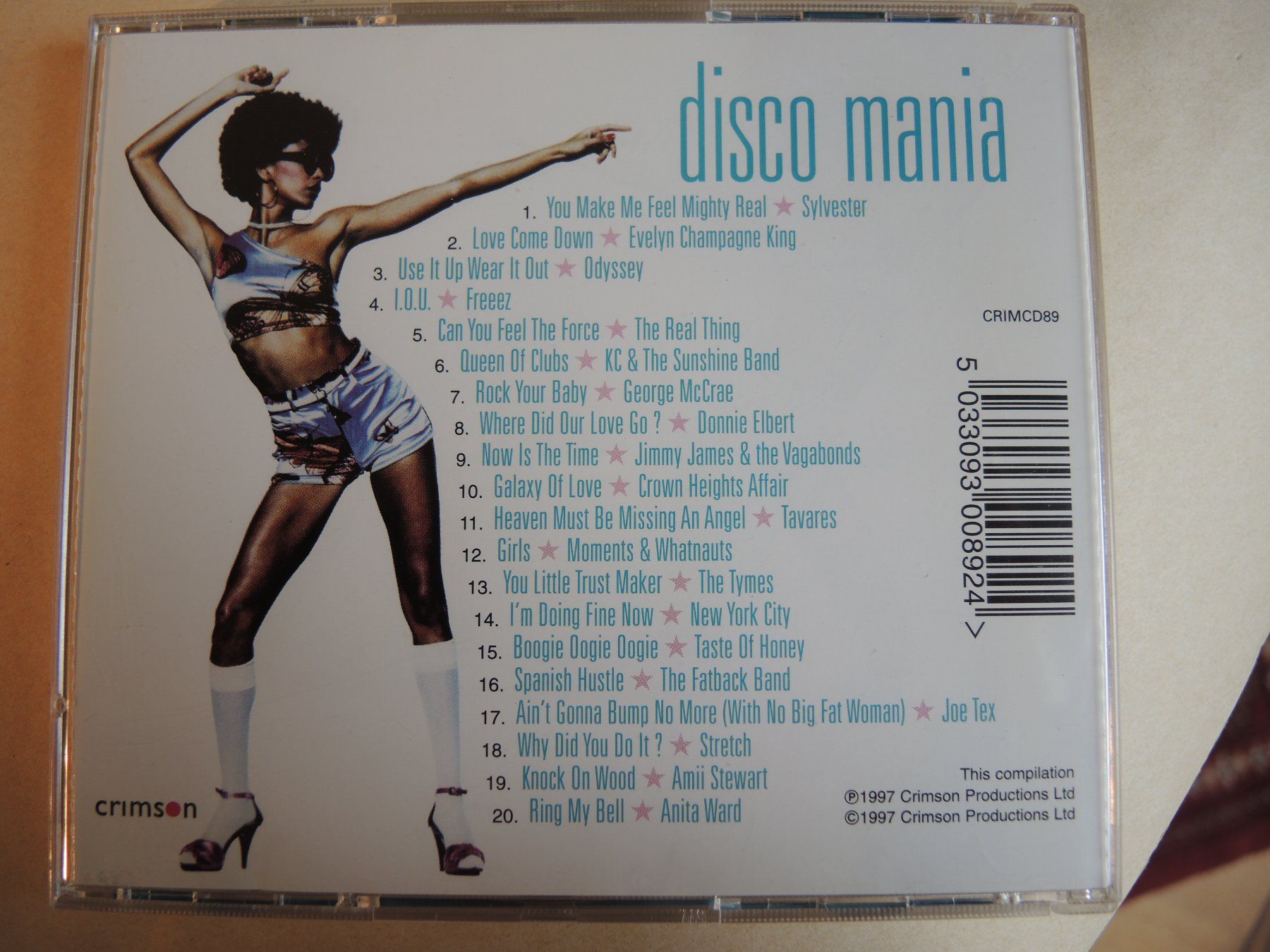 CD: Disco Mania - 20 Disco Classics Songs CD - Odyssey King ... – Usato da Rorschach venduto da maeck8 2