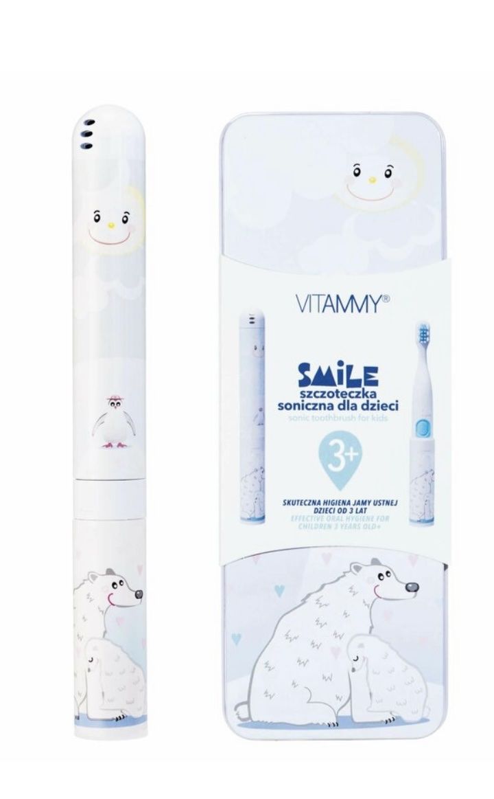 Cura dei denti: VITAMMY SMILE Kinder-Schallzahnbürste, Eisbär – Nuovo e nell'imballaggio originale da Würenlos venduto da Fejzo1987 4