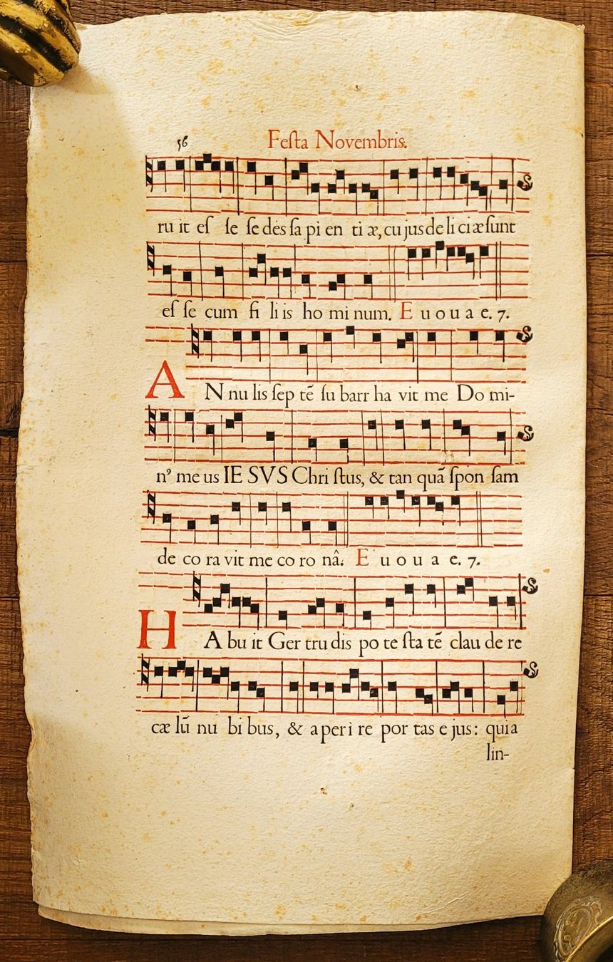 Libri: Antiphonar 16./17. Jahrhundert – Usato da Bourguillon venduto da Lucas111 3