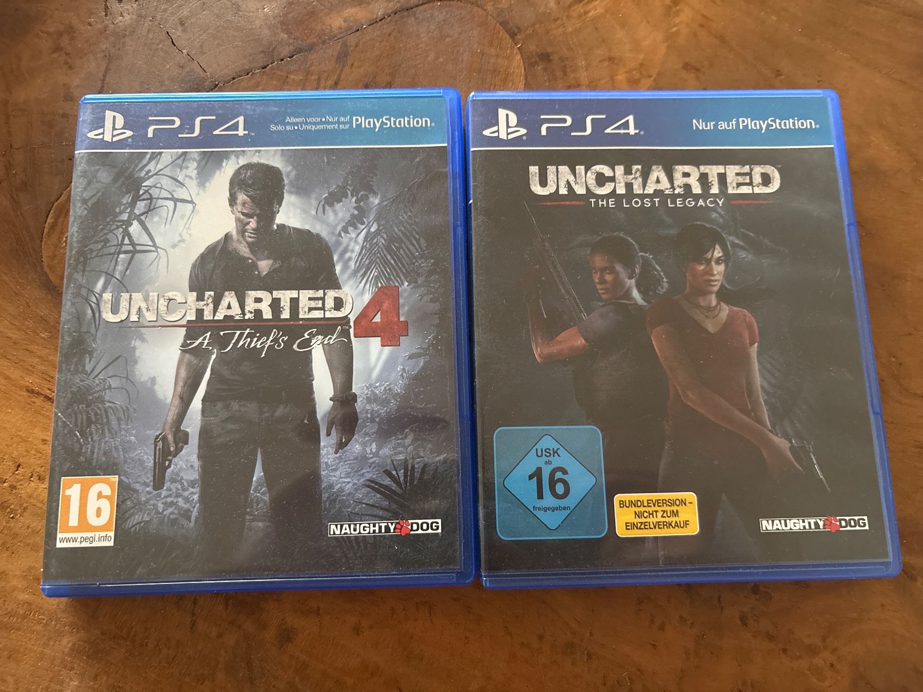 Sony Spiele: PS4 Spiele Uncharted 4 und Lost Legacy Bundle – Gebraucht aus Rorbas von pat_czt7