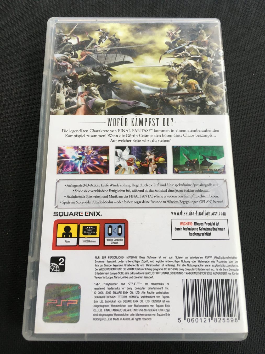 Sony Jeux: Final Fantasy Dissidia - PSP – D'occasion à St.Gallen par Punktchen01 1