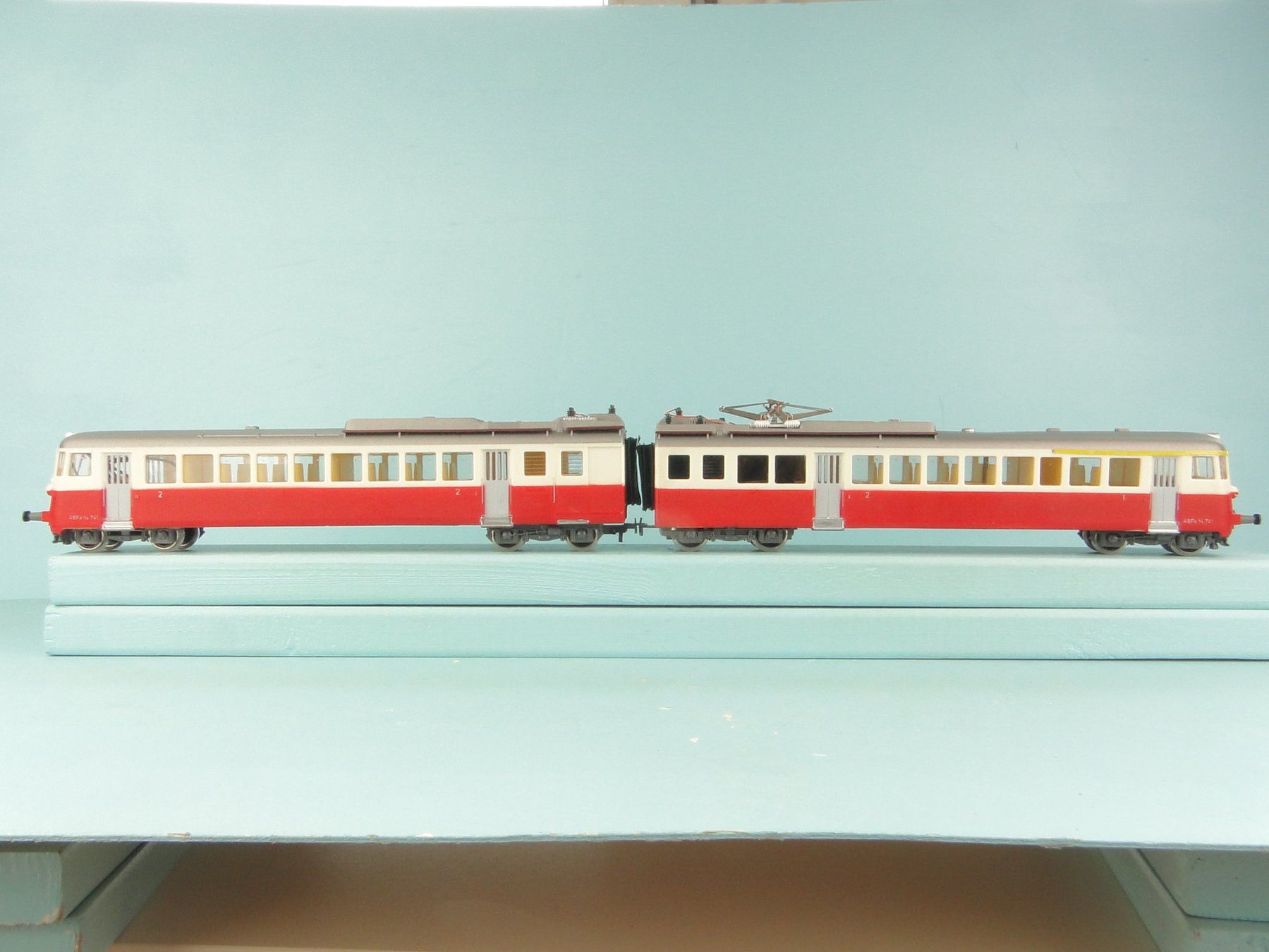 Kleinbahn Modelleisenbahnen: Kleinbahn H0 AB Fe 4/8 Doppel-Triebwagen – Gebraucht aus Bülach von cann11 6