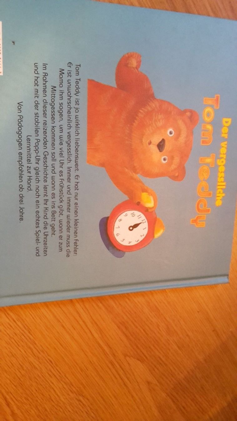 Libri: Uhrenbuch Tom Teddy – Nuovo (secondo la descrizione) da Schwarzenburg venduto da Flamingo07 1