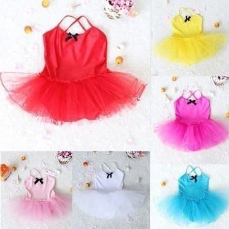 BALLETT KLEID - TANZDRESS - 2-7Jahre - BALLERINA KLEID  TÜTÜ