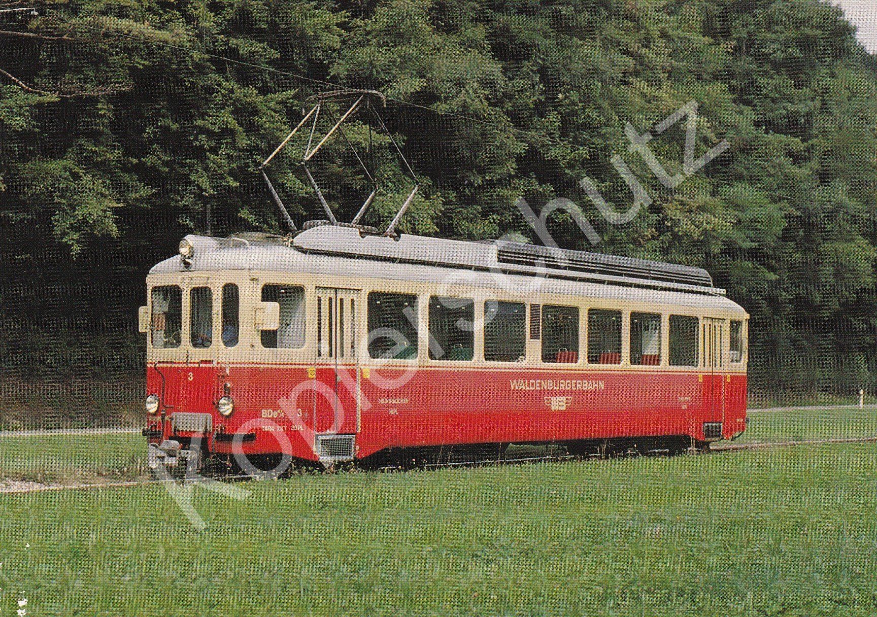 Cartoline postali: Waldenburgerbahn BDe 4/4 3 – Nuovo e nell'imballaggio originale da Ettingen venduto da Pantograph163