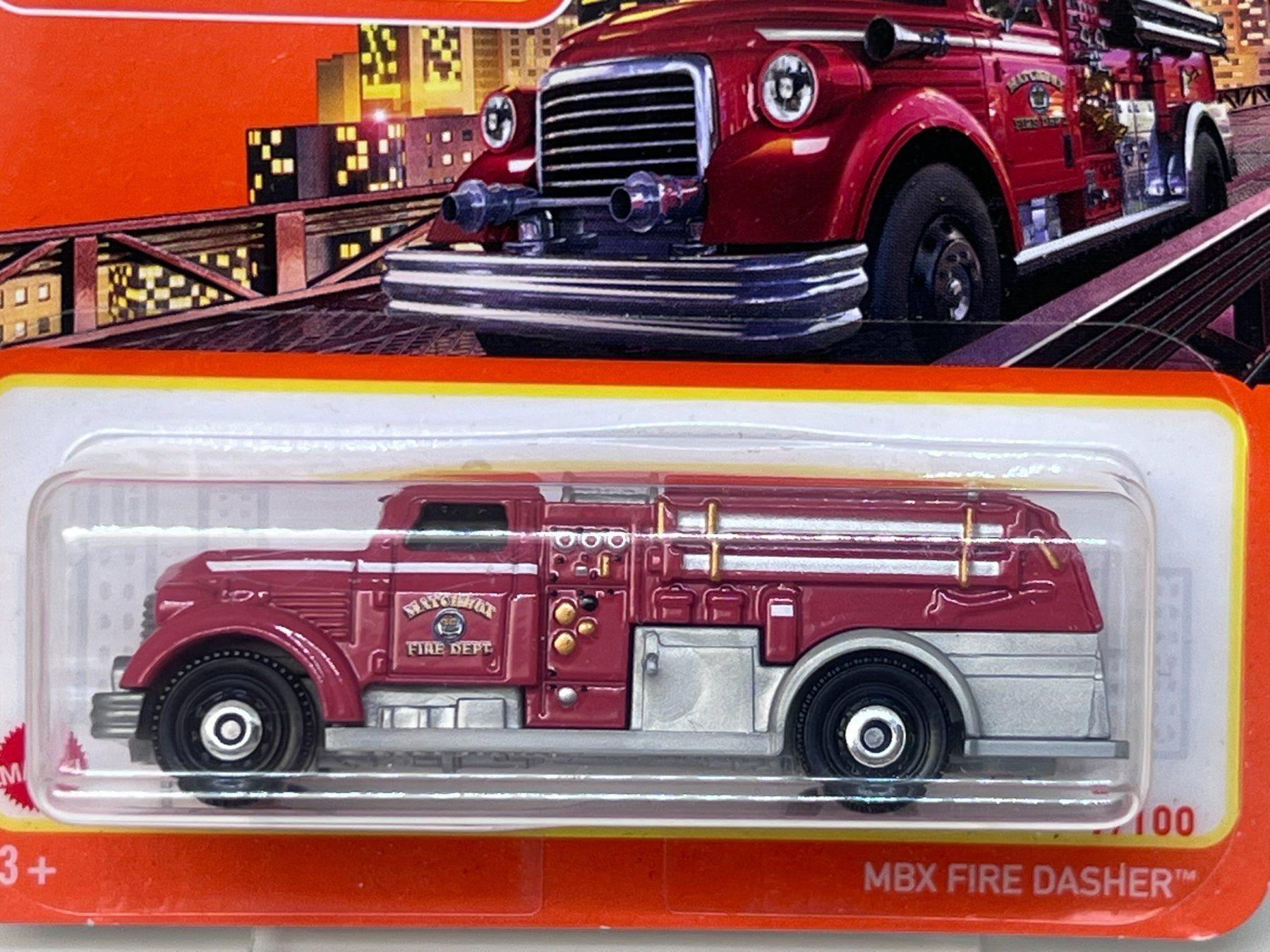 Matchbox Modellini d'auto: Matchbox MBX Fire Dasher – Nuovo e nell'imballaggio originale da Wildegg venduto da LaaBoutique 1