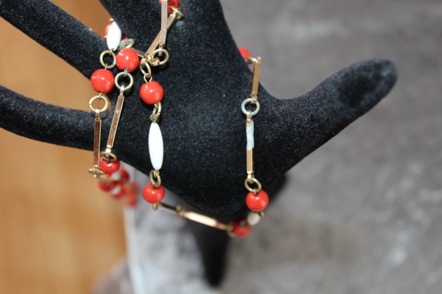 Ketten: Vintage Kette, Länge ca. 40 cm – Gebraucht aus Locarno von madame-tus-sauds 2