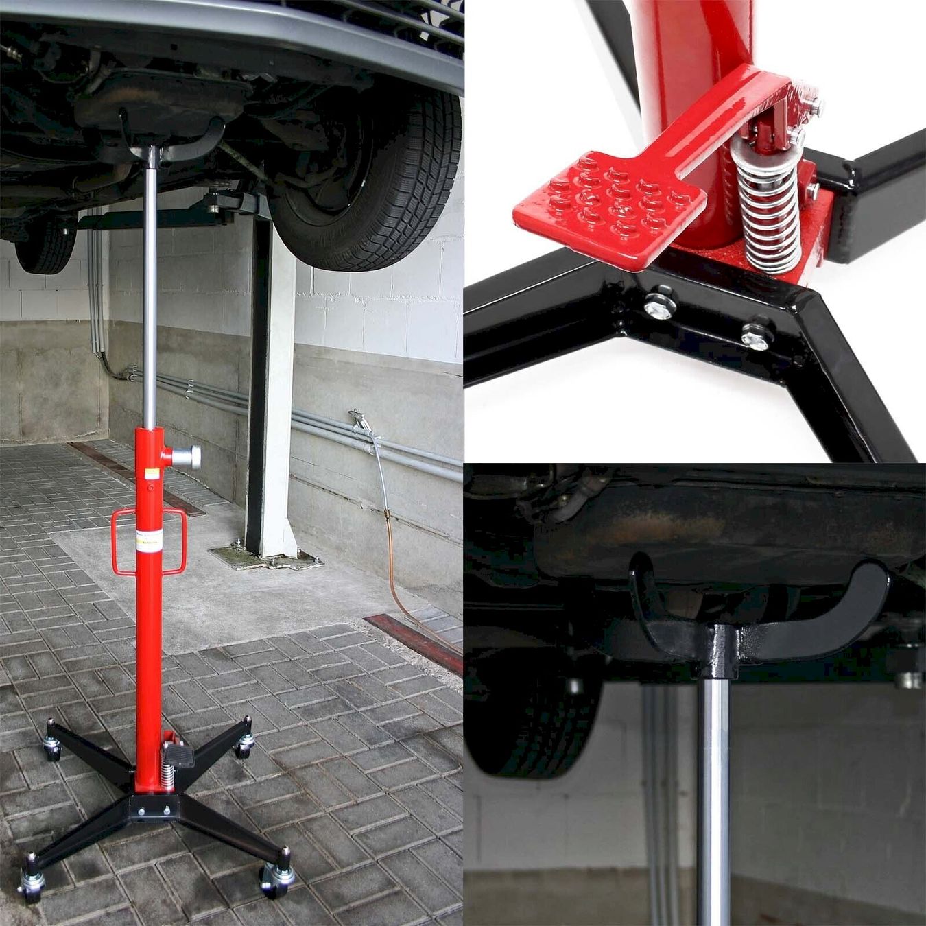Tutti gli attrezzi: Mobiler Getriebeheber 500kg 110-190cm – Nuovo e nell'imballaggio originale da Bottighofen venduto da zaap 1