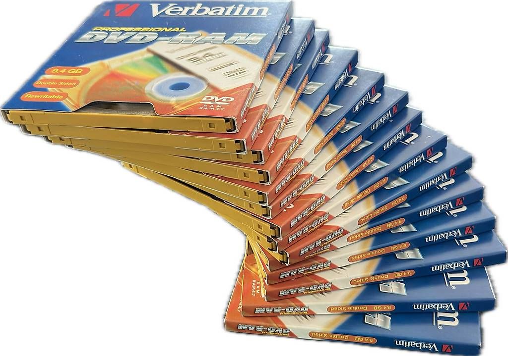 Tutti i DVDs: DVD RAM 9,4 GB – Usato da Sempach Station venduto da mkauer 1