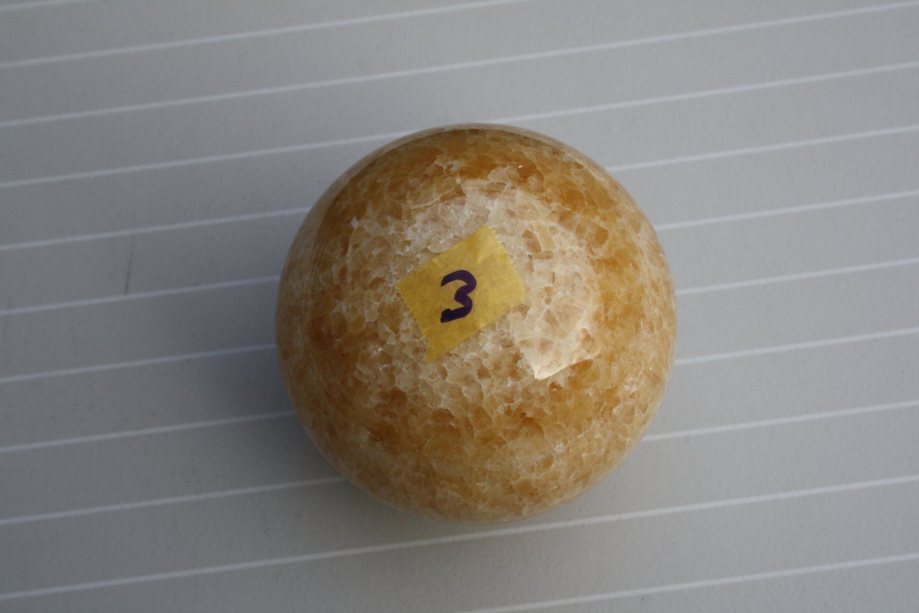 Minerali & Pietre curative: CALCIT ARGONIT KUGEL HEILSTEIN ca. 1.5 KILO – Usato da Wauwil venduto da Pneuedy 8