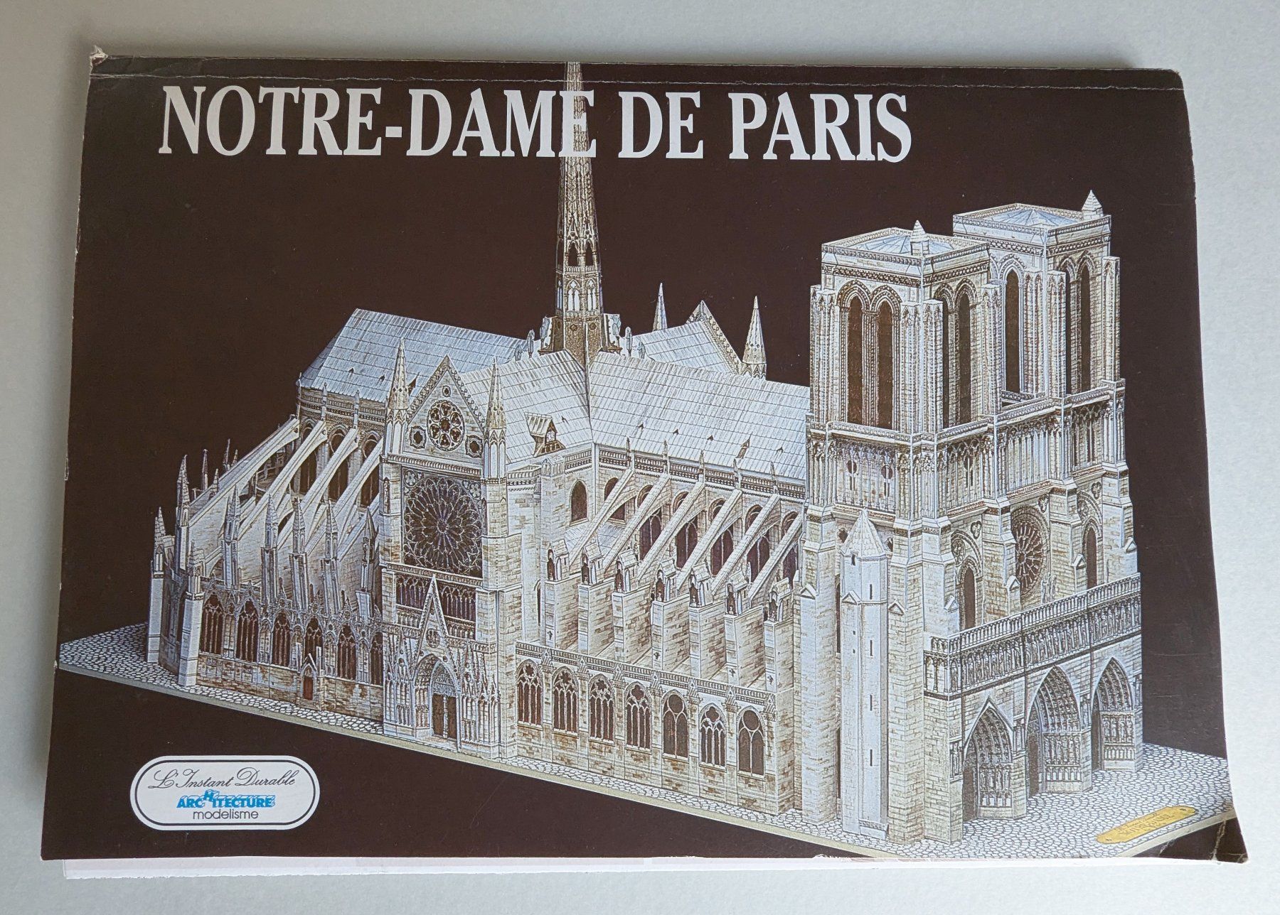 Modellbausätze & Standmodelle: Notre-Dame de Paris grosser authentischer Bastelbogen – Neu und originalverpackt aus Olten von J.Cooper58 6