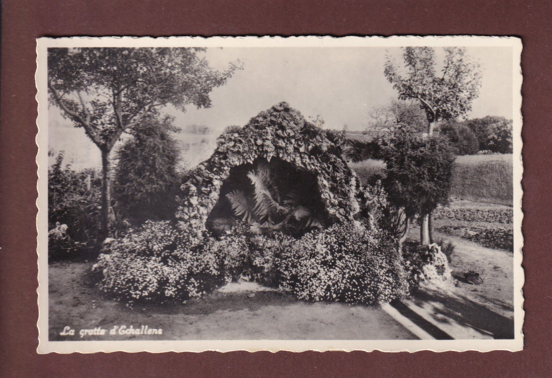 Cartoline postali: La Grotte d'ECHALLENS – Usato da Pully venduto da nicecards-shop