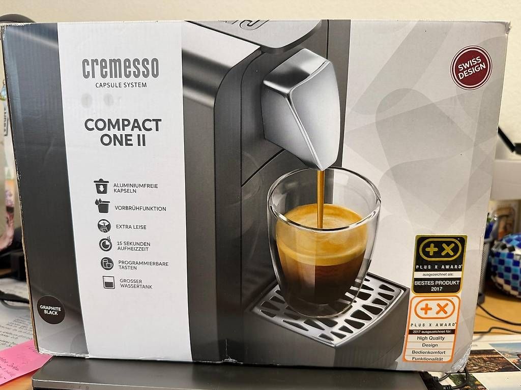 Macchine per caffè & Macchine per espresso: Cremesso compact one II – Usato da Heerbrugg venduto da v_s_88zb