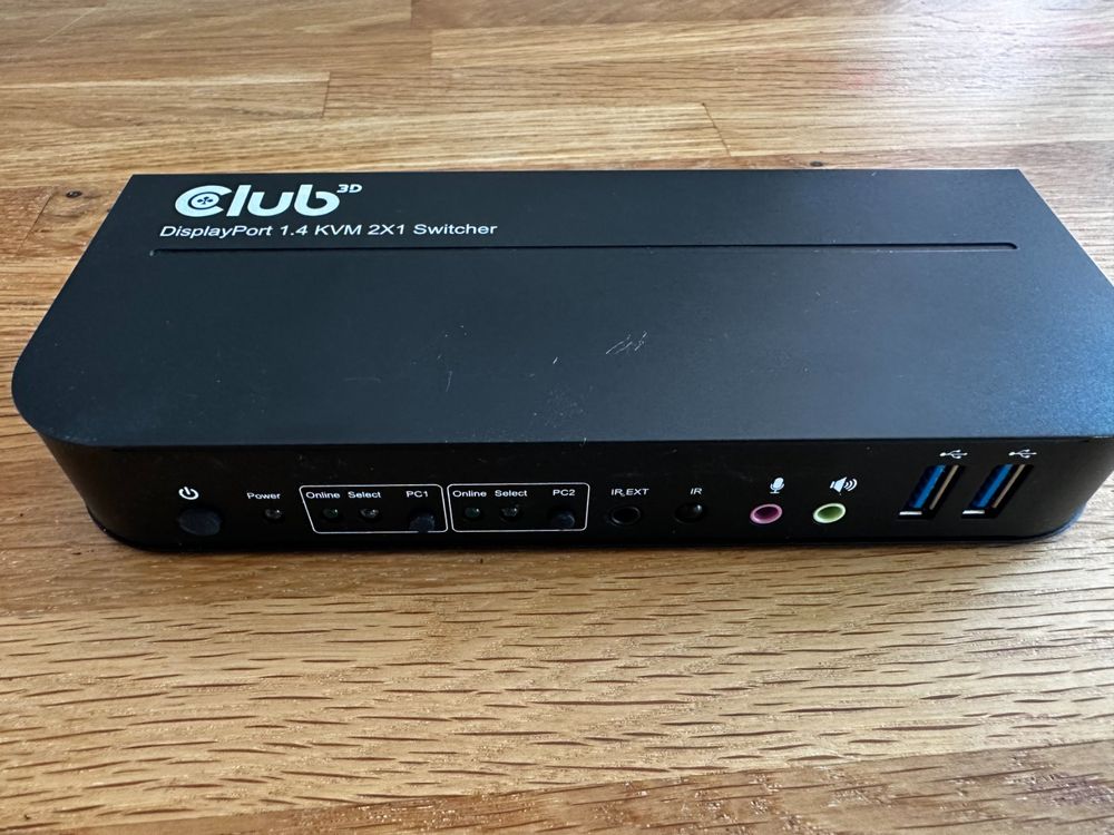 CLUB 3D KVM SWITCH DSP 1.4 / 2x1 Switch (Gebraucht) in Menzingen für ...