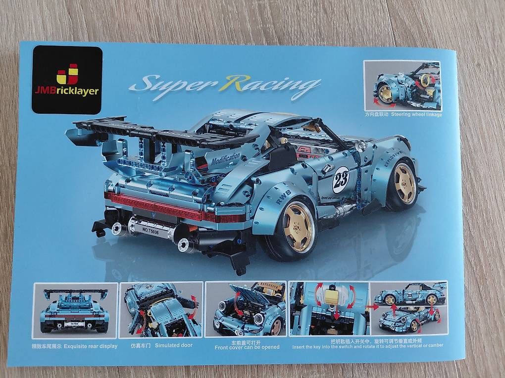 Kit di costruzioni: Rennauto JMB Ricklayer T5036 Klemmbausteine – Usato da Schaffhausen venduto da Sommerwind67 2