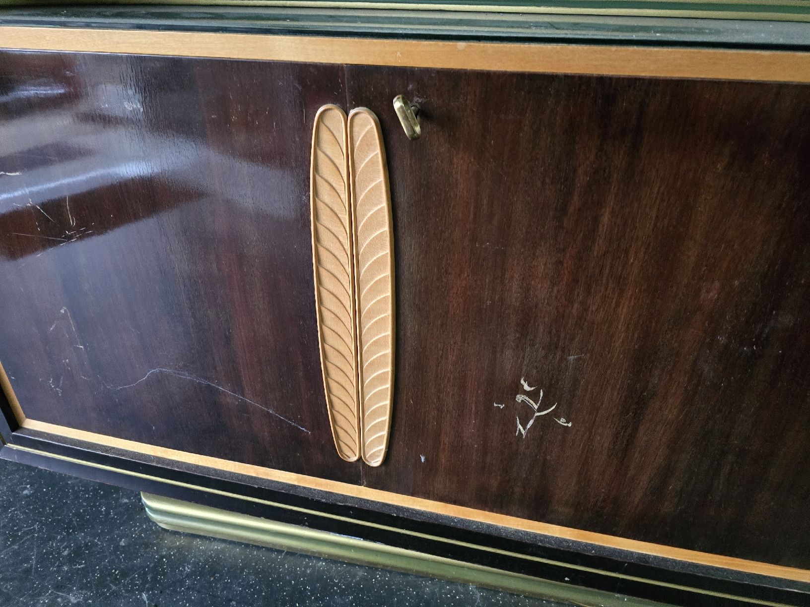 Kommoden: Vintage Sideboard, Art Deco Stil, Holz, – Gebraucht aus Mettlen von elios0888 7