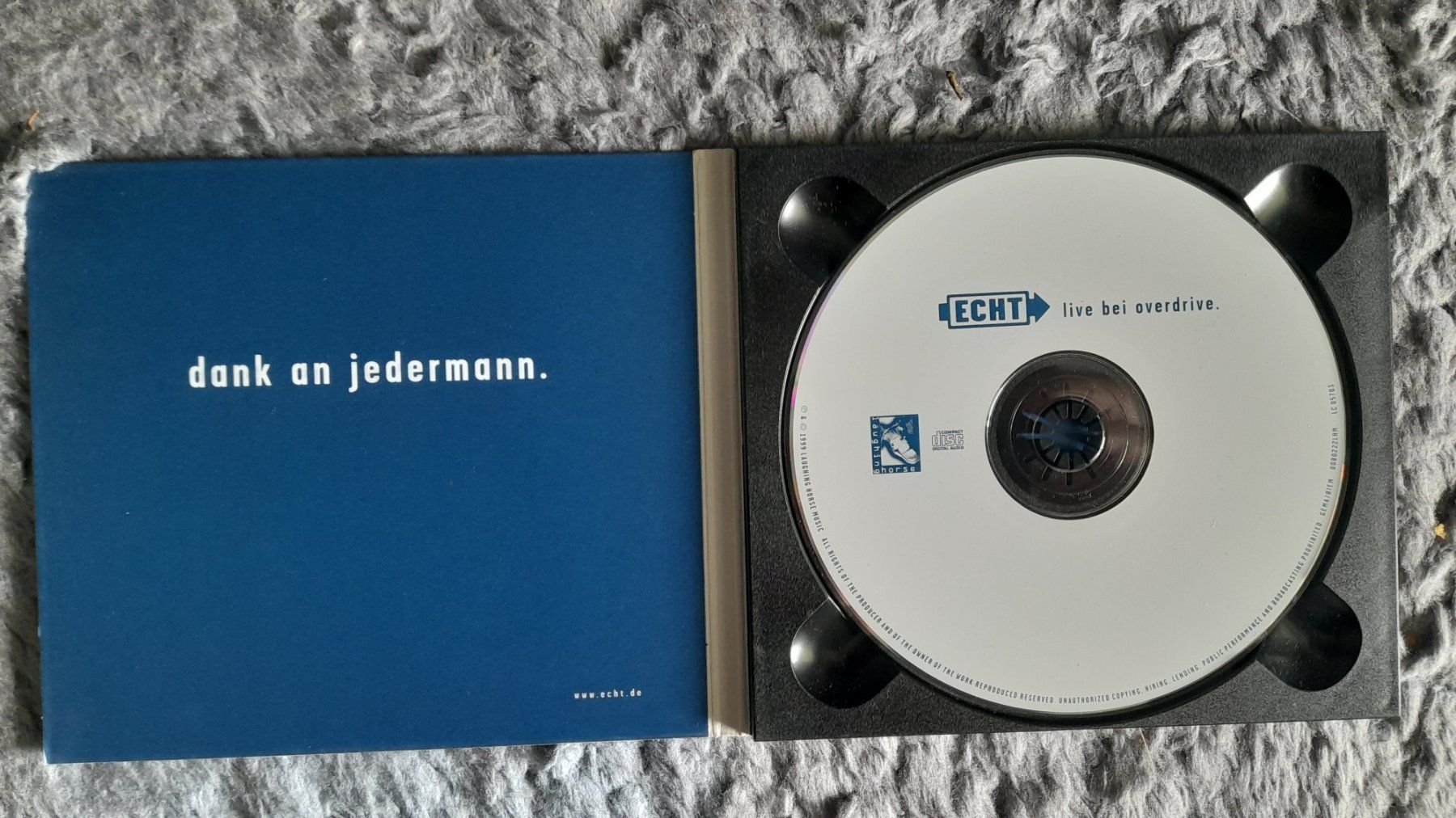 CD: ECHT    LIVE BEI OVERDRIVE    CD – Usato da Wetzikon ZH venduto da Ramones01 2
