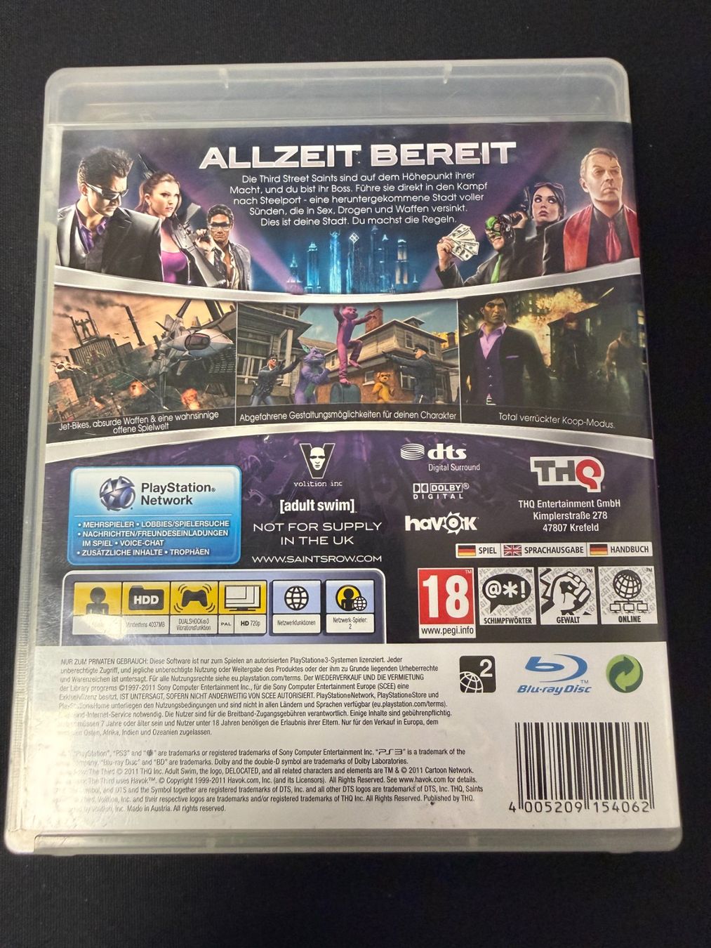 Jeux: Saints Row The Third - PS3 – D'occasion à Pont-de-la-Morge par Darfal 2