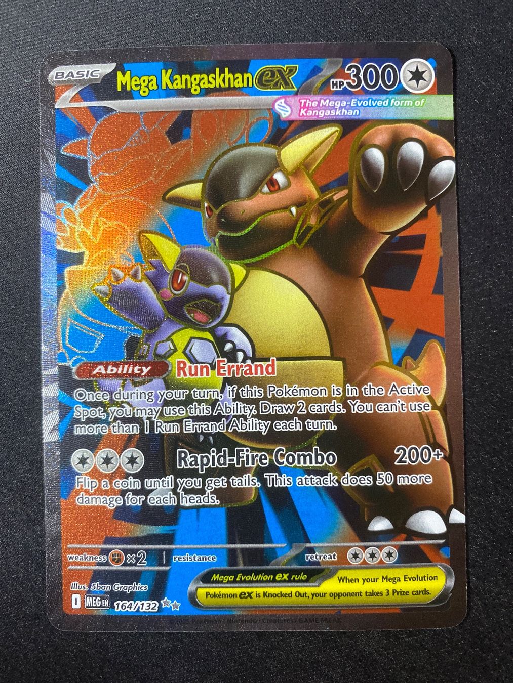 Pokémon Carte collezionabili: Mega Kangaskhan ex 164 - Kangama ex - Mega Evolution - EN – Nuovo (secondo la descrizione) da Hausen AG venduto da Shrade