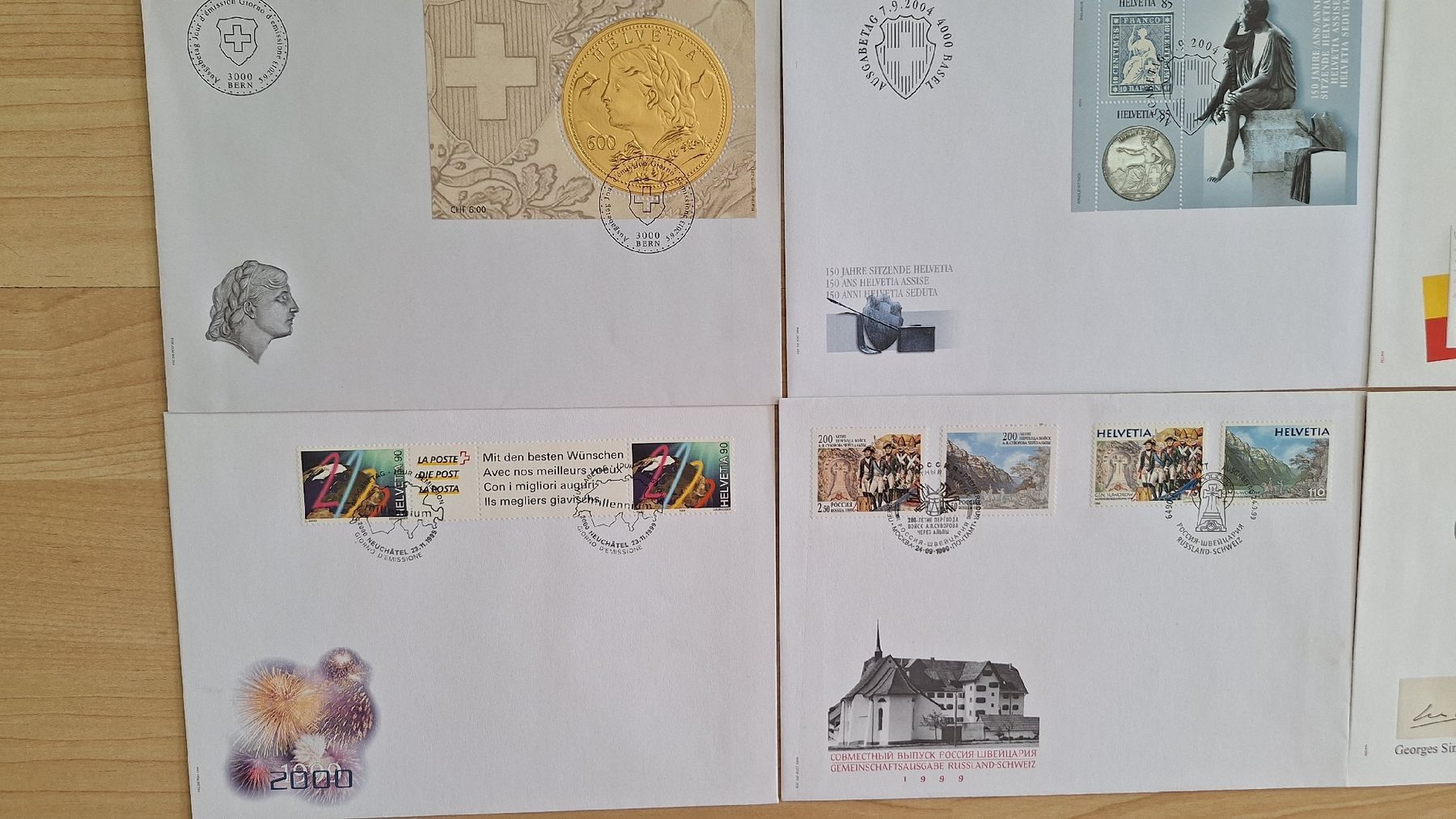 Tutti i francobolli: 12 FDCs mit Sonderblöcken – Nuovo (secondo la descrizione) da Pratteln venduto da walti-6060 2