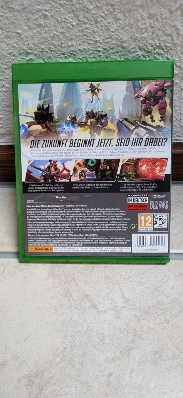 Microsoft Spiele: Xbox One - Overwatch – Gebraucht aus Münsingen von Heroism2010 1