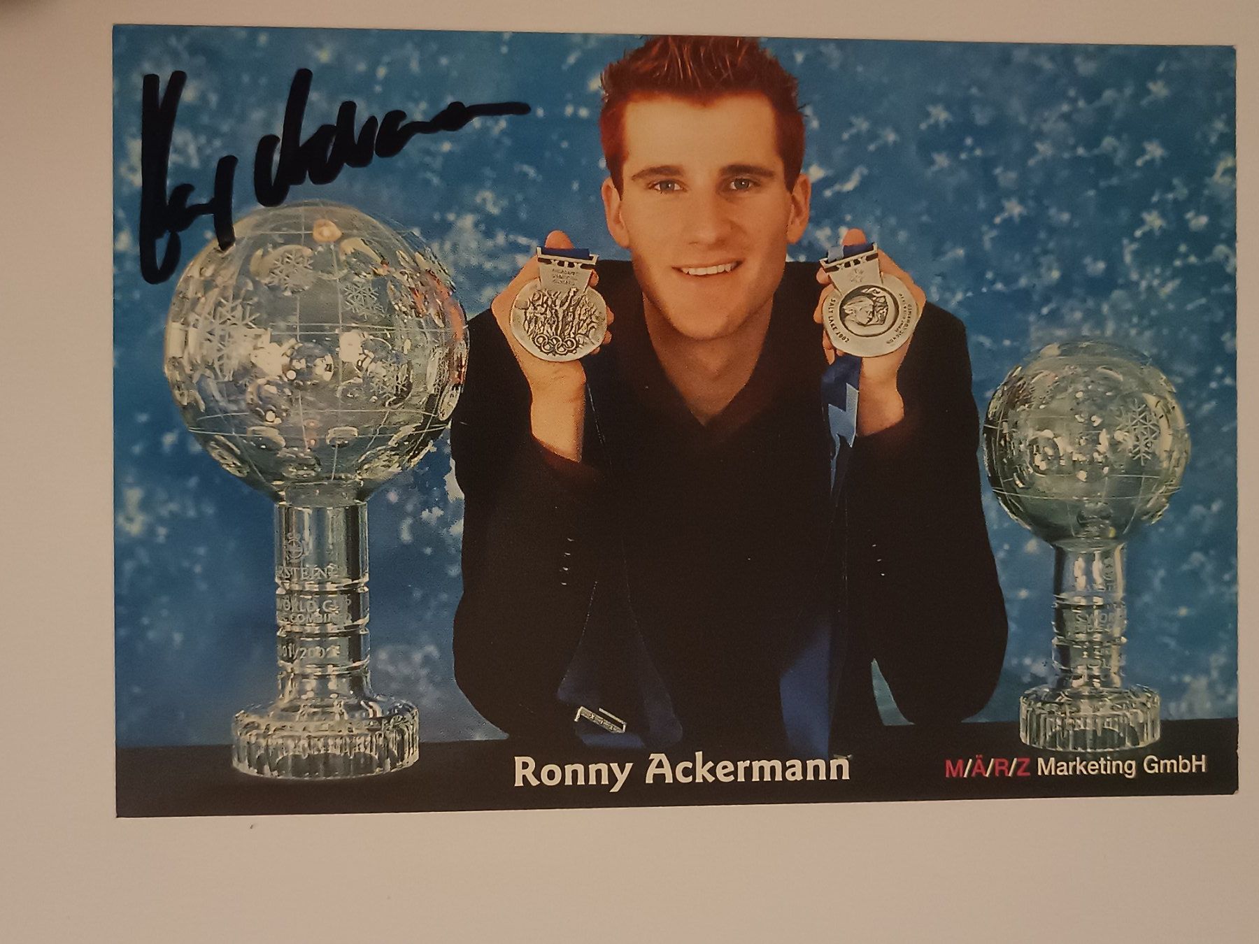 Autografi: Ronny Achermann - original Autogramm – Usato da Menziken venduto da Artographs