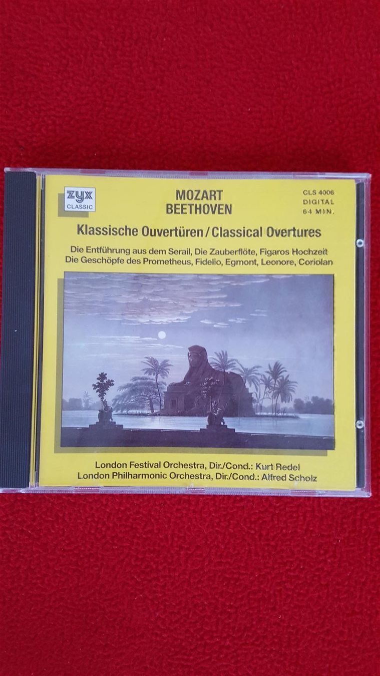 CD: 9 Ouvertüren von Mozart und Beethoven – Usato da Winterberg ZH venduto da Gemini63