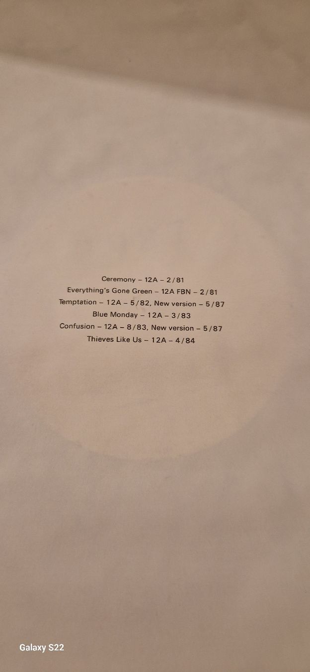 Dischi in vinile: New Order - Substance VG,VG+ – Usato da Yvonand venduto da RF-VINYL 6