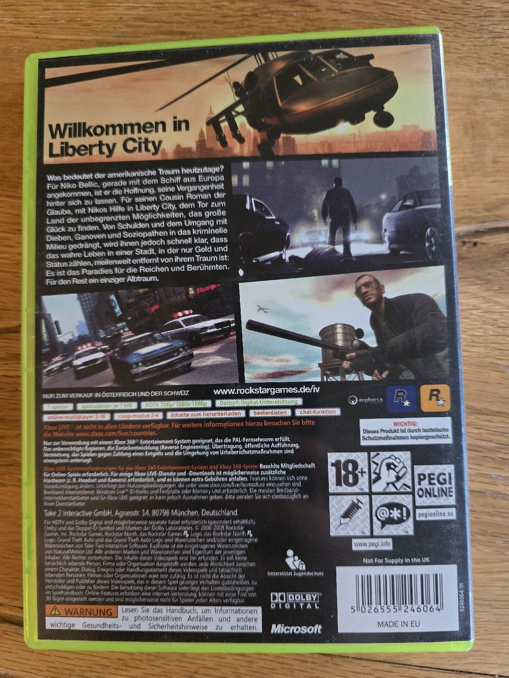 Giochi: GTA 4 (XBOX 360) – Usato da Arisdorf venduto da slangel 1