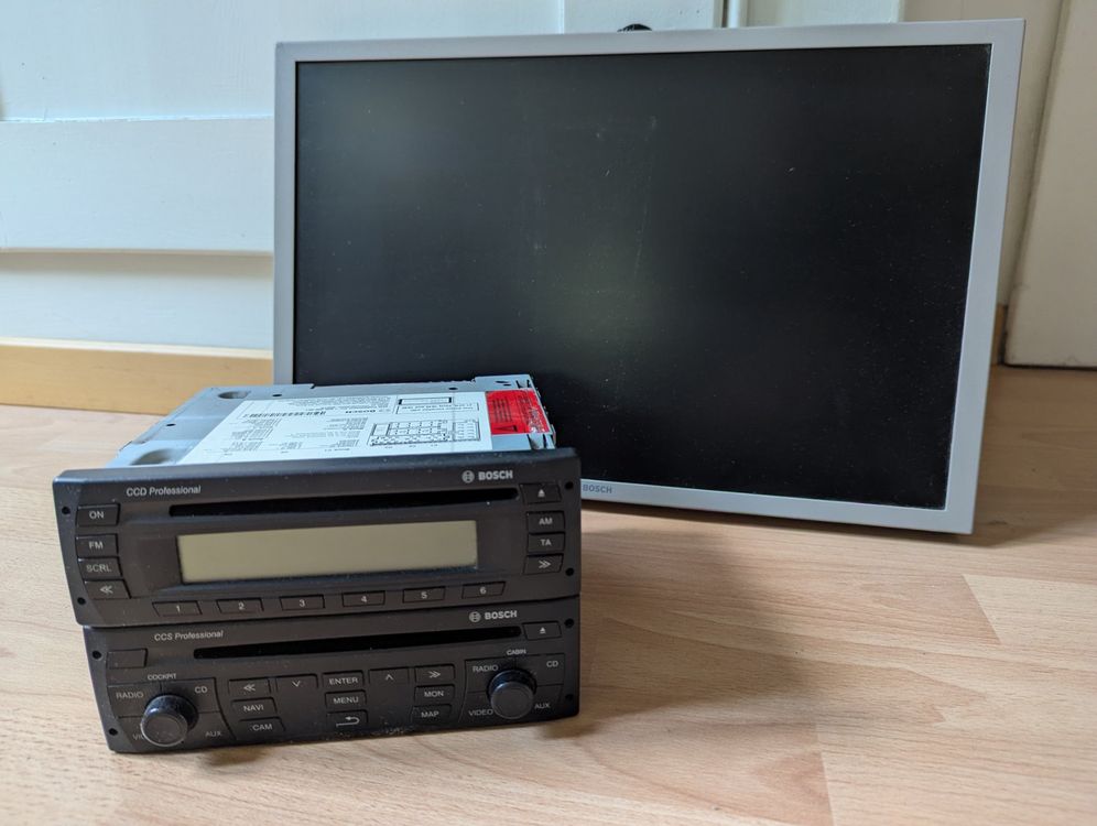 Bosch Autoradio CD DVD Verstärker LED Monitor CCD CCS CPA (Gebraucht ...