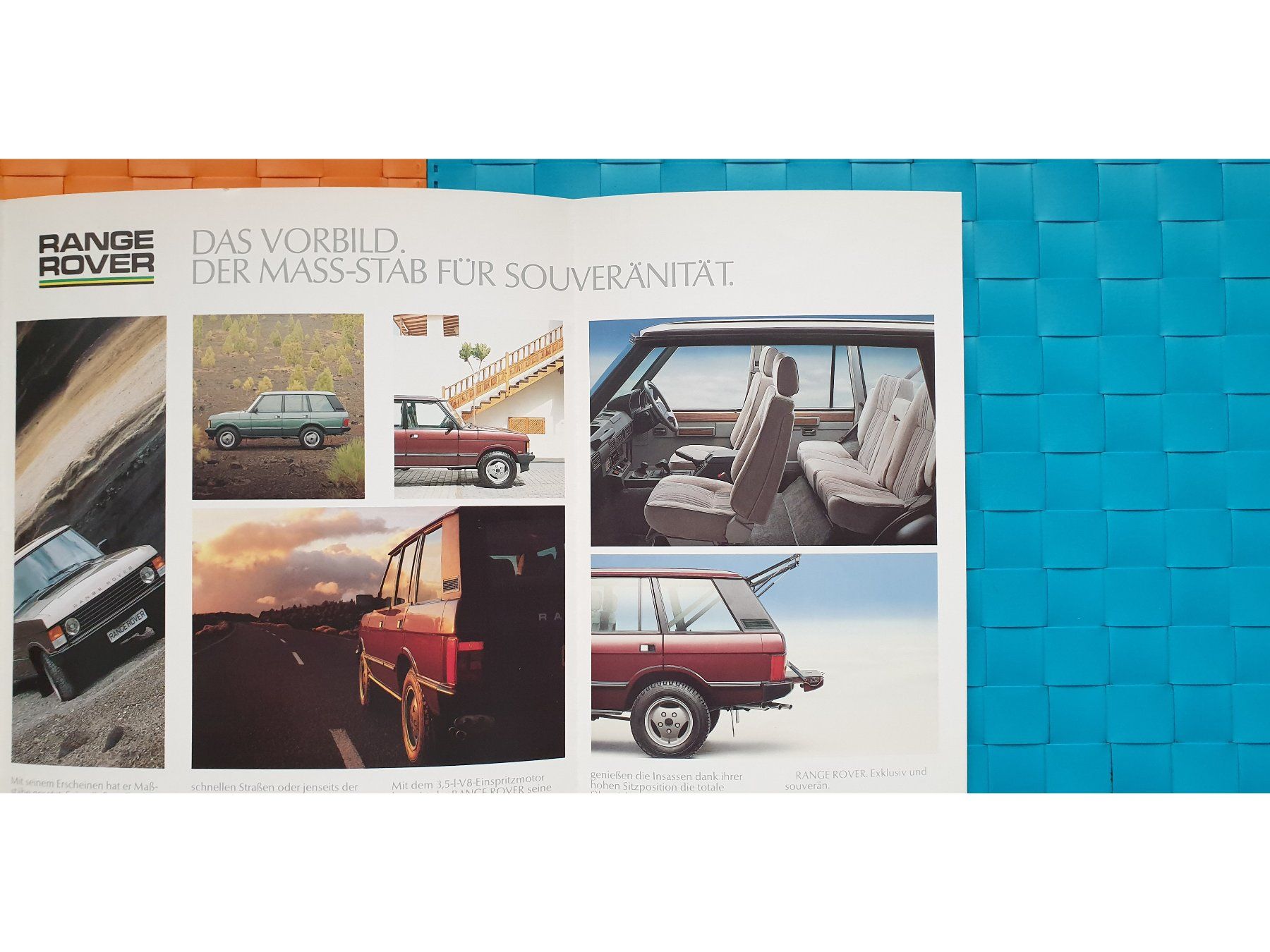 Riviste & Magazine: RANGE ROVER / LAND ROVER 1987 - Prospekt / Broschüre – Usato da Viganello venduto da CARLiteratur 2